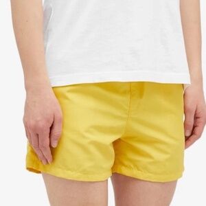 Paul Smith Men's Zebra Swim Shorts in Yellow size M NWOT